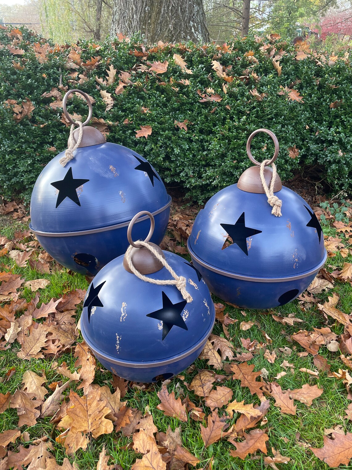 Farmhouse Christmas Bells, Holiday Wall Art Print - Image 3