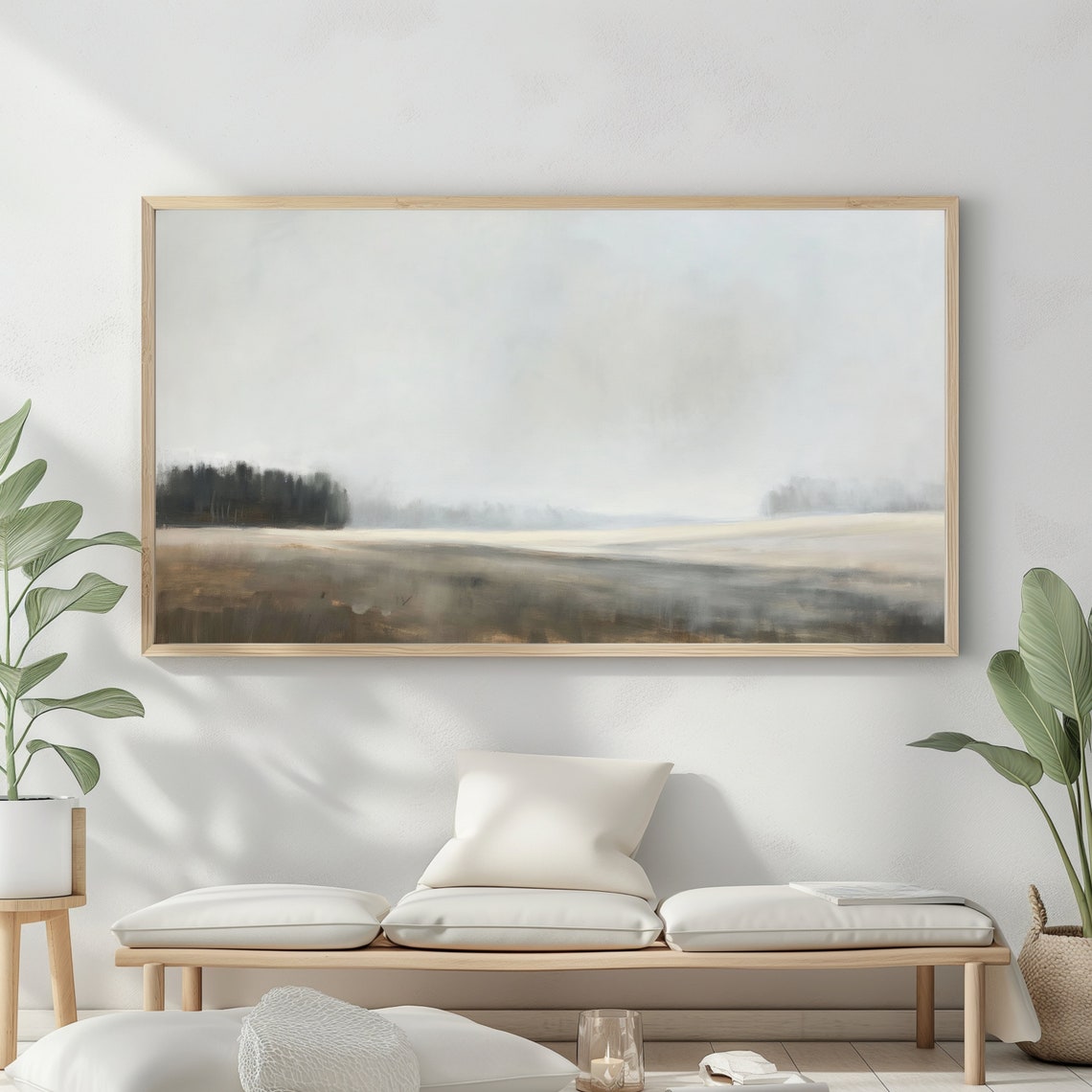 Frame Tv Art Moody Abstract Tv Art Minimalist Art - Image 2