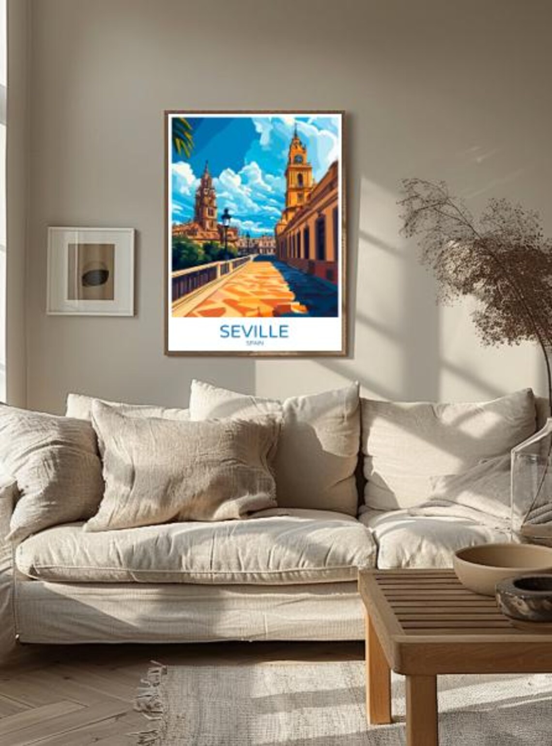 Seville Spain Cathedral Towers Andalusia Historic City Poster - Image 2