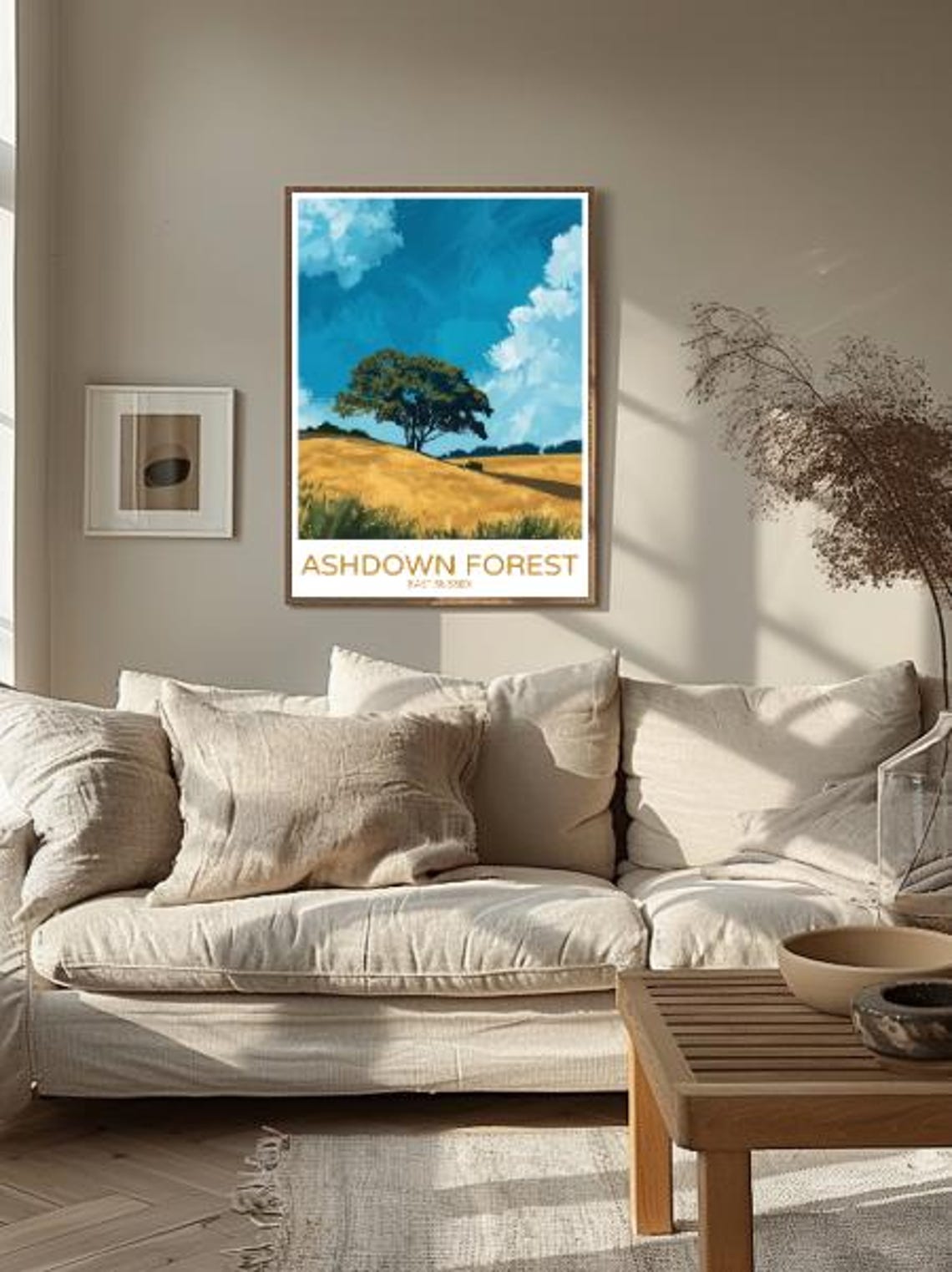 Ashdown Forest East Sussex Travel Poster Scenic Woodland Wall Art English Countryside Print Nature Landscape Decor - Image 2