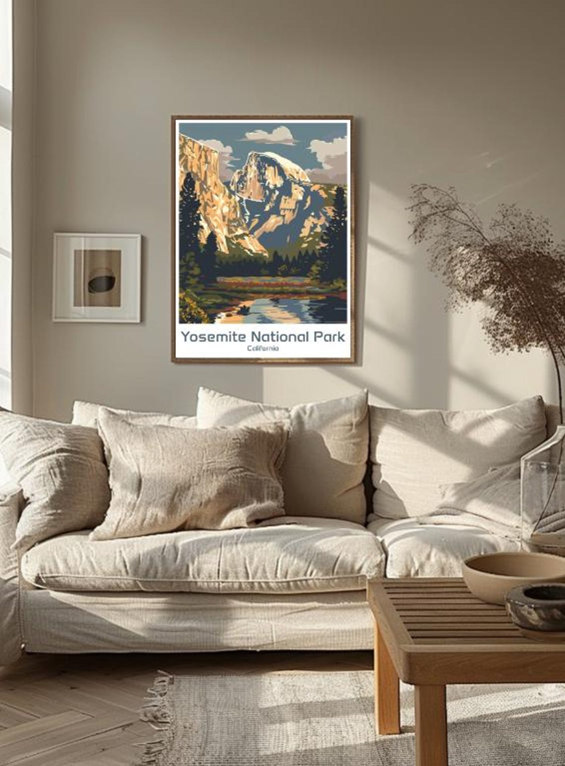 Yosemite National Park California Half Dome Valley View Poster - Image 3