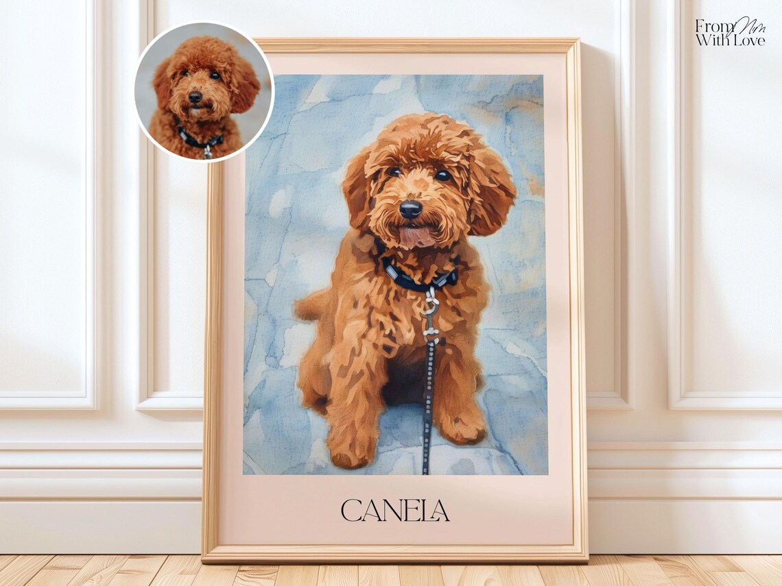 Custom Pet Portraits, Personalized Painting