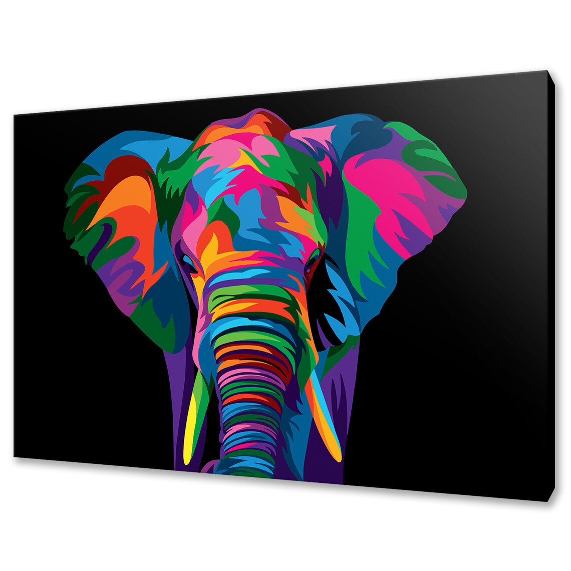 Elephant Wall Art Print, Wildlife Home Decor Safari