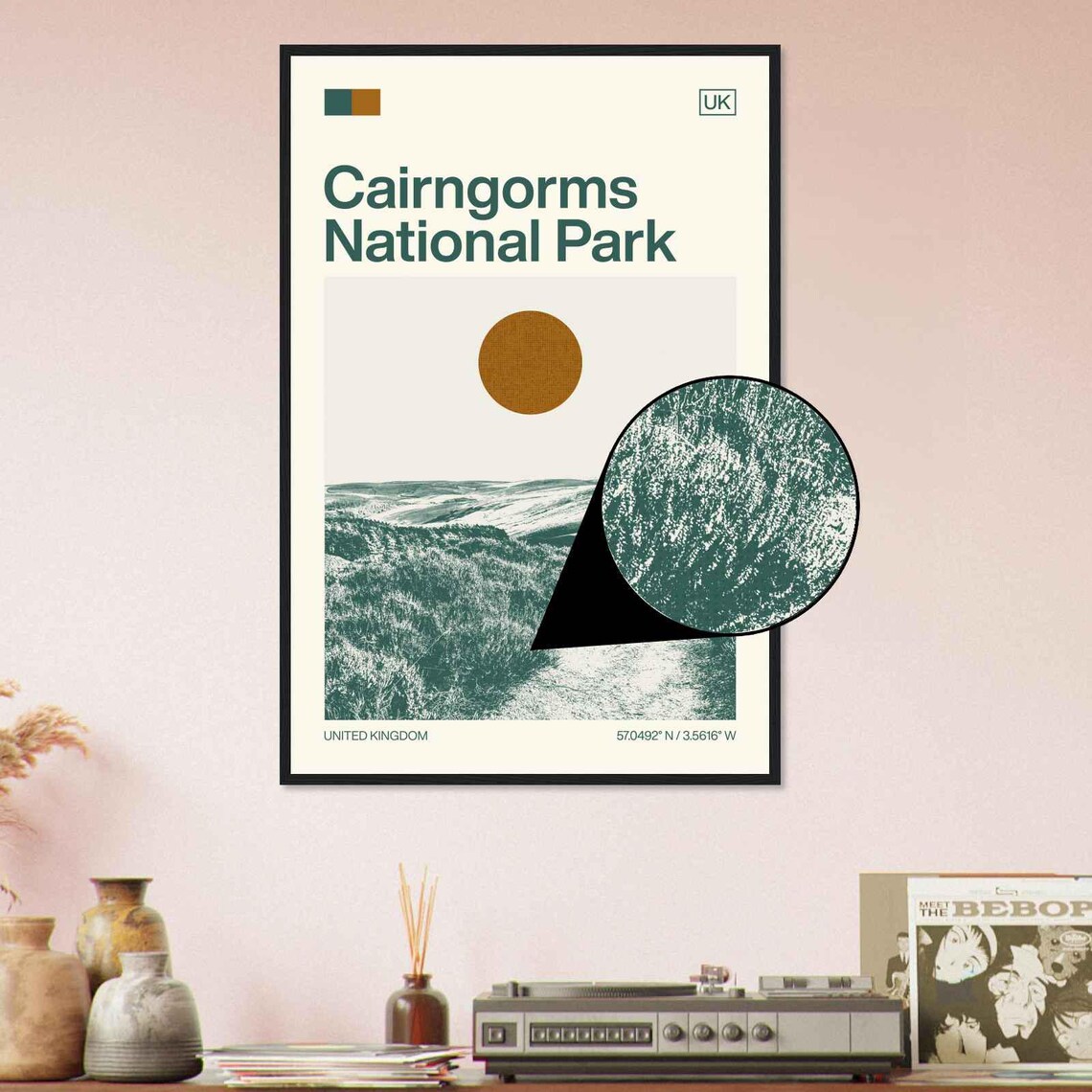 Cairngorms National Park United Kingdom Highland View Poster - Image 4