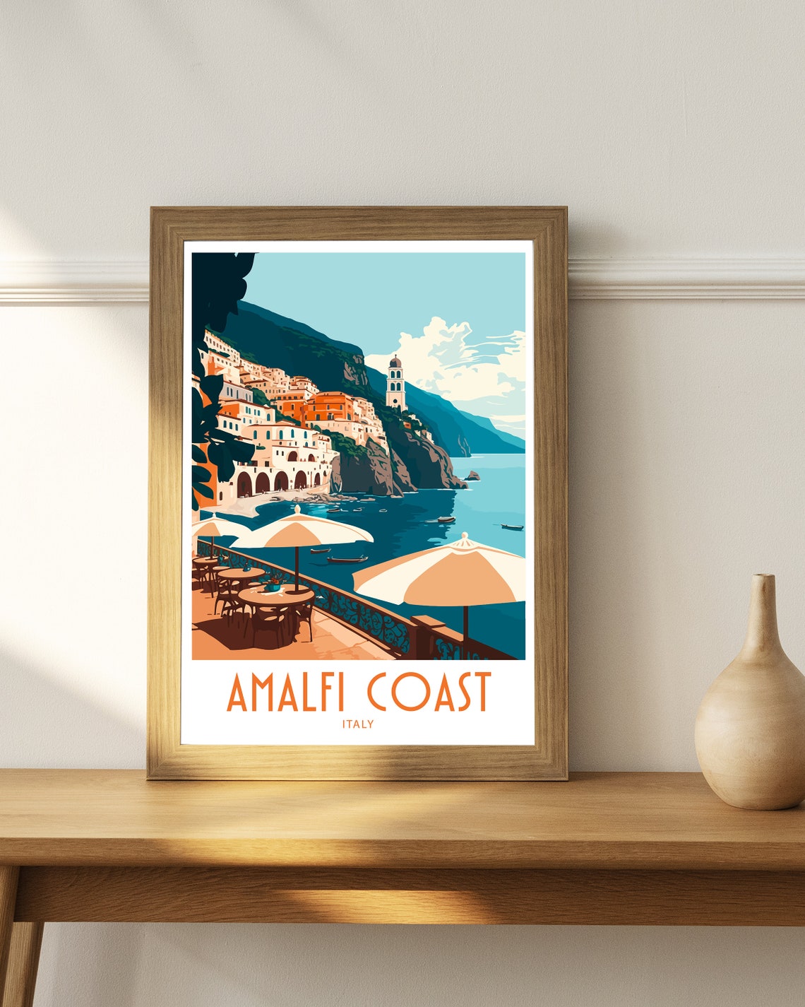 Amalfi Coast Travel Print Amalfi Coast Home Dcor Amalfi Coast Italy Art Print Amalfi Coast Italy Room Print For Amalfi Coast Gift Art Decor - Image 5
