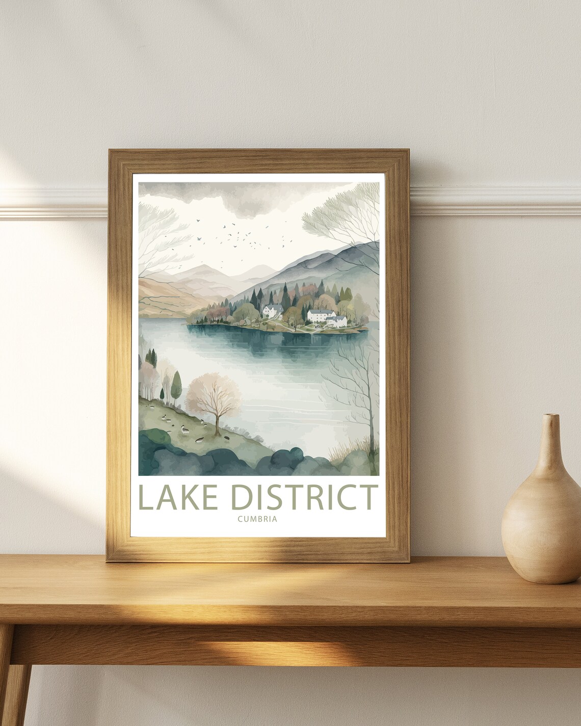 Lake District Travel Poster, Place-Inspired Art Print - Image 5