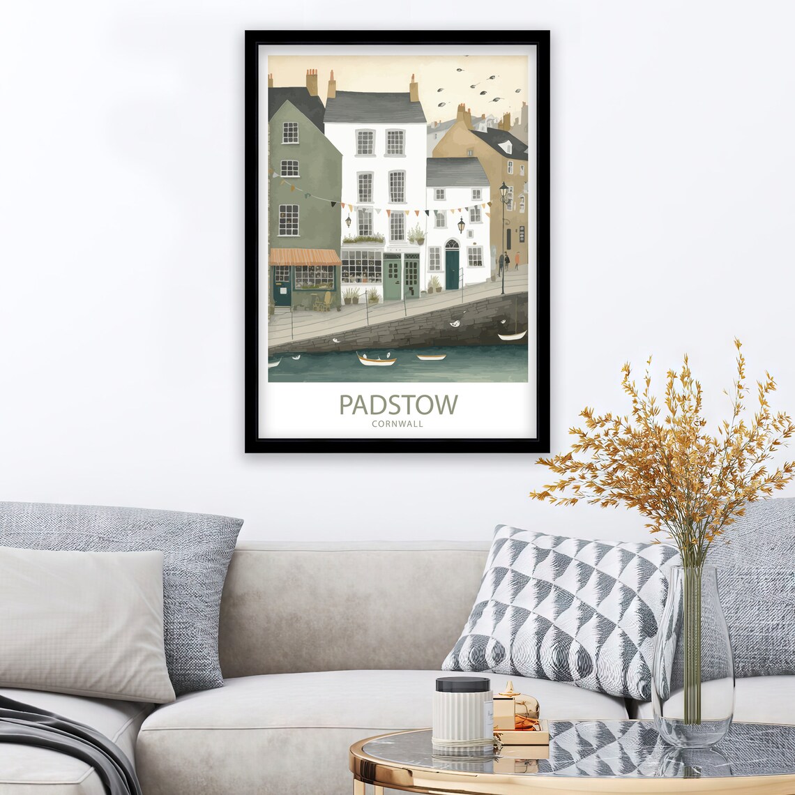 Padstow Cornwall Travel Print - Image 2
