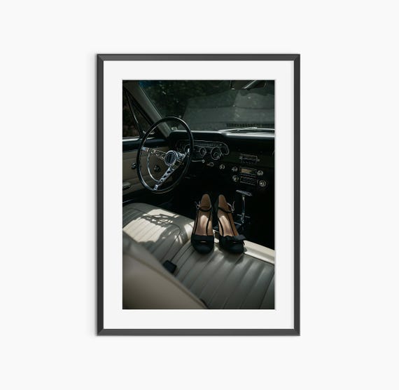 Retro Car Print Photography Prints Fashion Poster Vintage Fine Art Museum Quality Wall