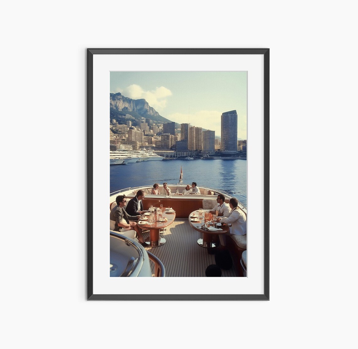 Yacht Club Photography Prints Old Money Fine Art Print Fashion Poster Room Decor Museum Quality