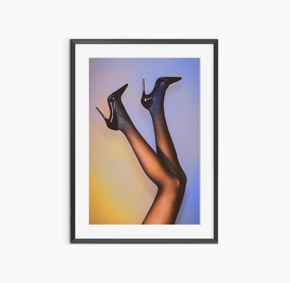 Fashion Print Photography Prints Stiletto Heels Room Decor Wall Art Fine Museum Quality