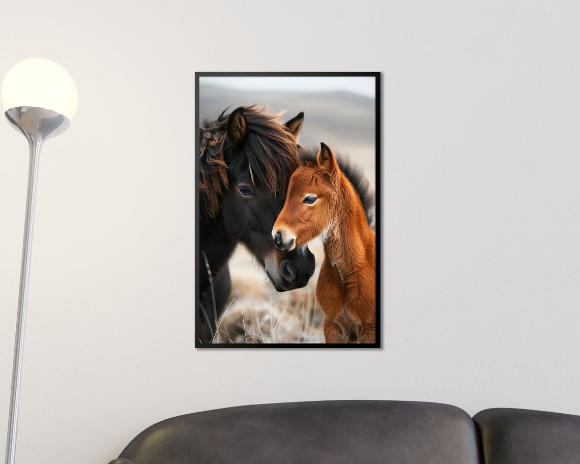 Majestic Horses Poster Beautiful Horse Photography Animal Lovers Wall Art Horse Decor Farm House Decor Western Decor Country Home Decor