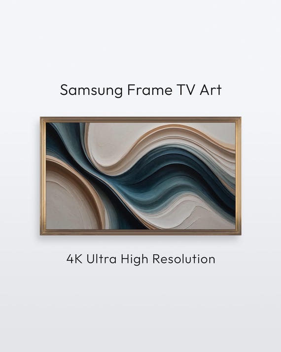 Abstract Minimalist Art For Samsung Frame Tv 4k Print