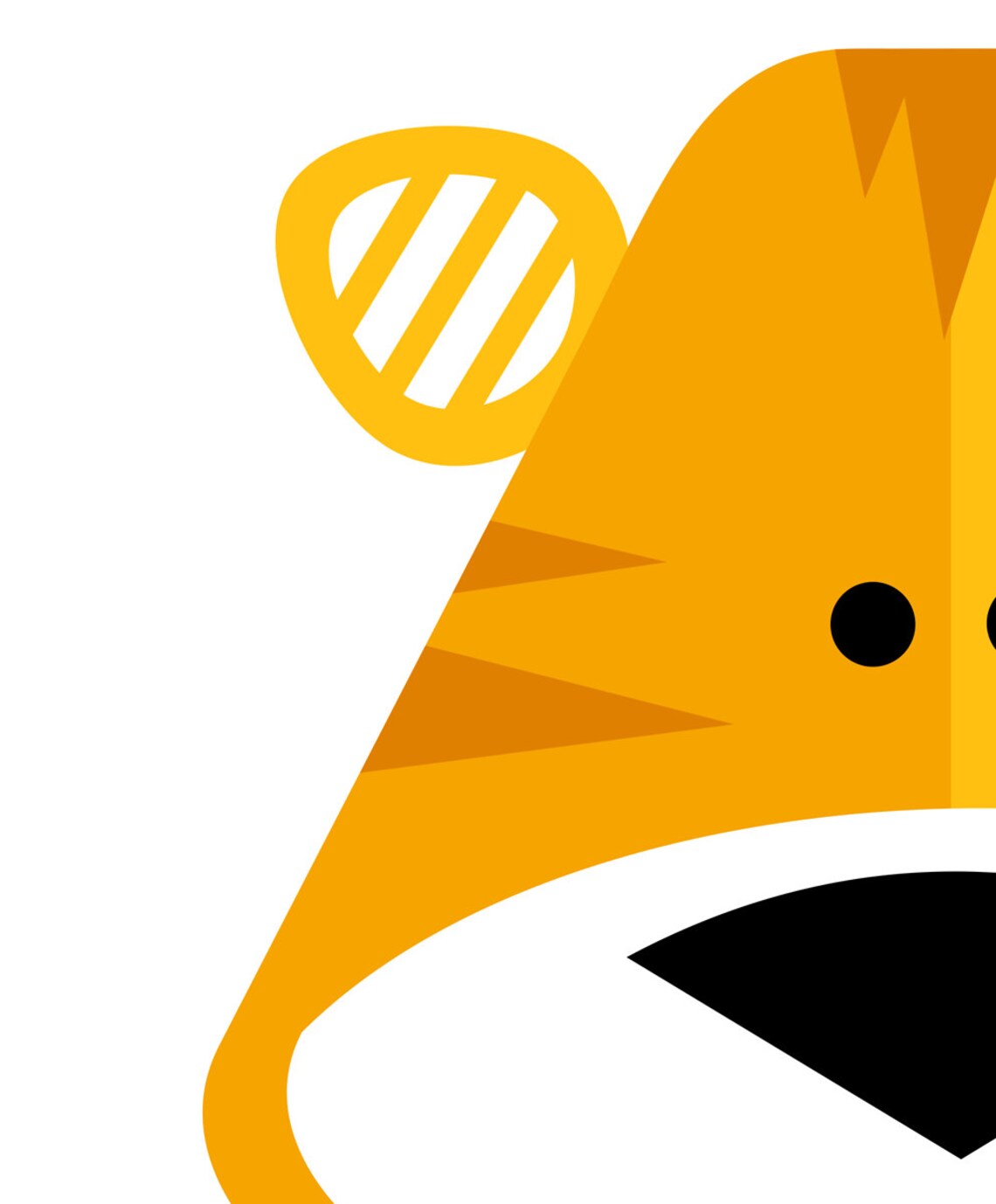 Tiger Nursery Art Print for Kids' Jungle Room - Image 3
