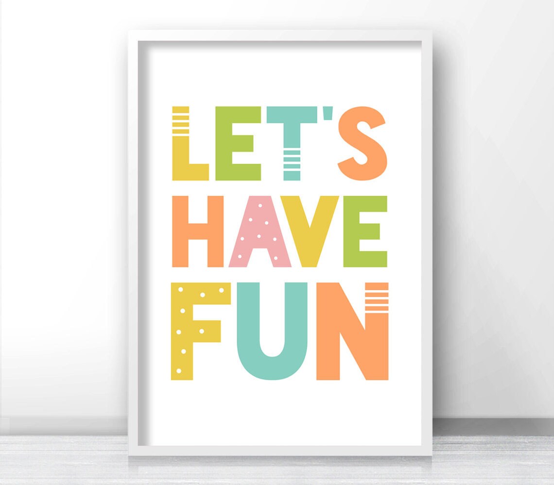Neutral Nursery Kids Art Print, Playroom Decor - Image 3