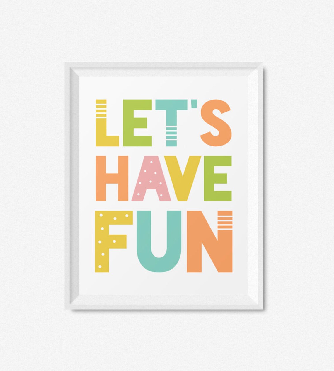 Neutral Nursery Kids Art Print, Playroom Decor - Image 2