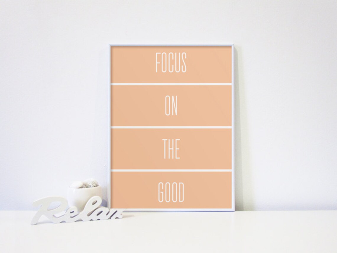 Motivational Quote Typography Wall Art Poster - Image 2