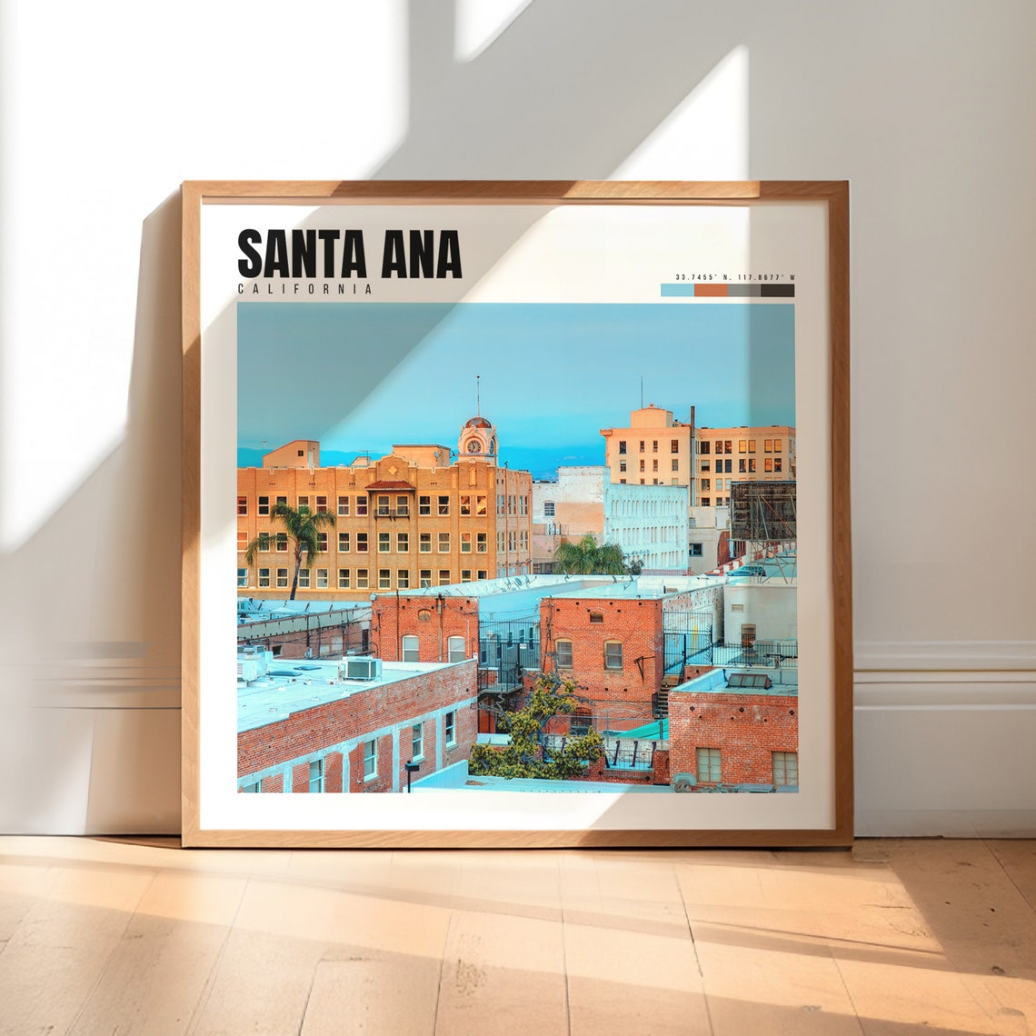 Santa Ana Wall Print Santa Ana California Poster Santa Ana Decor Santa Ana Photo Santa Ana Artwork Santa Ana Wall Art P 316