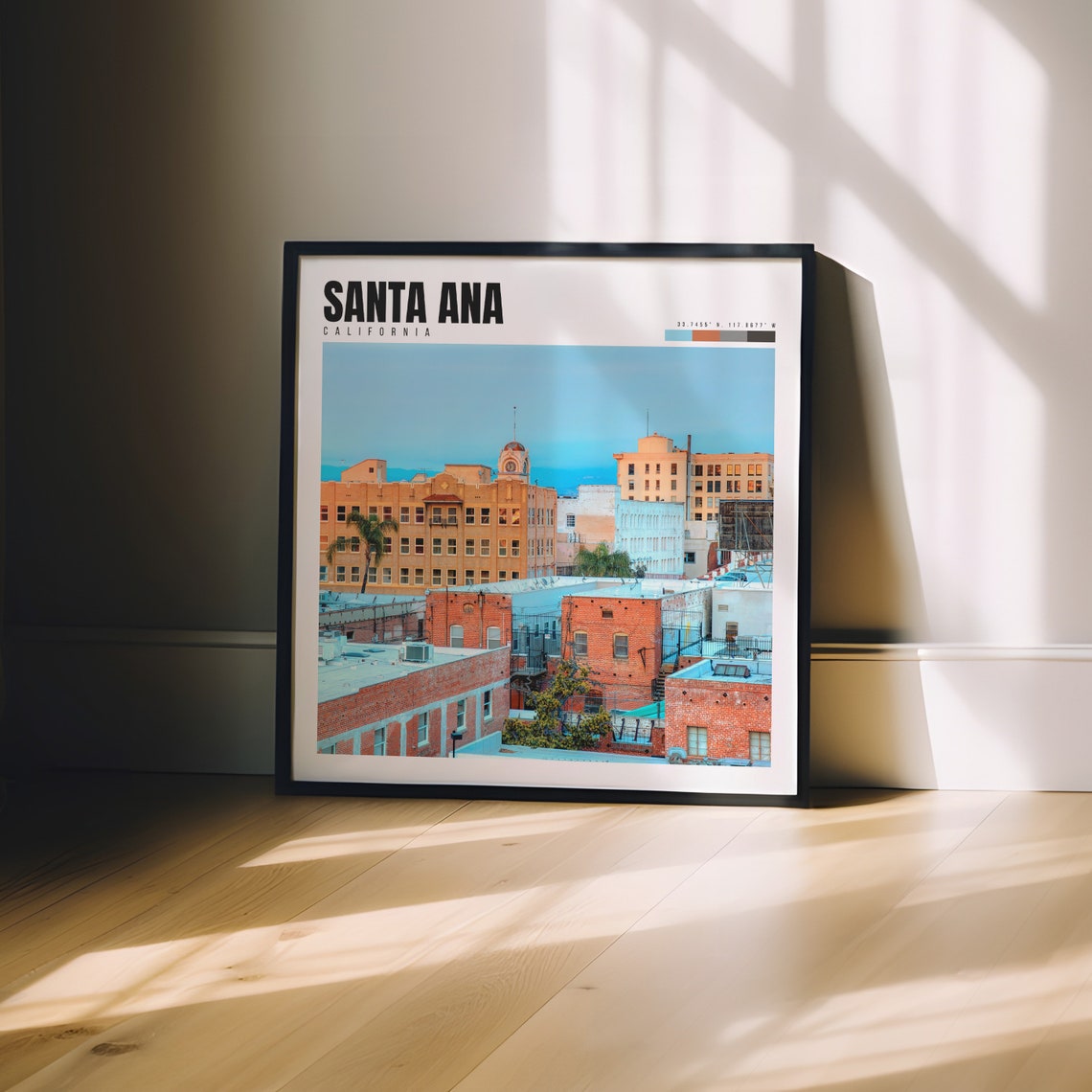 Santa Ana Wall Print Santa Ana California Poster Santa Ana Decor Santa Ana Photo Santa Ana Artwork Santa Ana Wall Art P 316 - Image 3