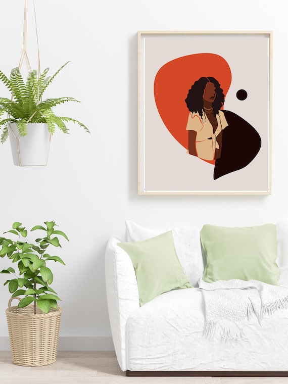 Instant Wall Art Urban Art Black Girl Magic Home Decor Wall Art Black Art Decor