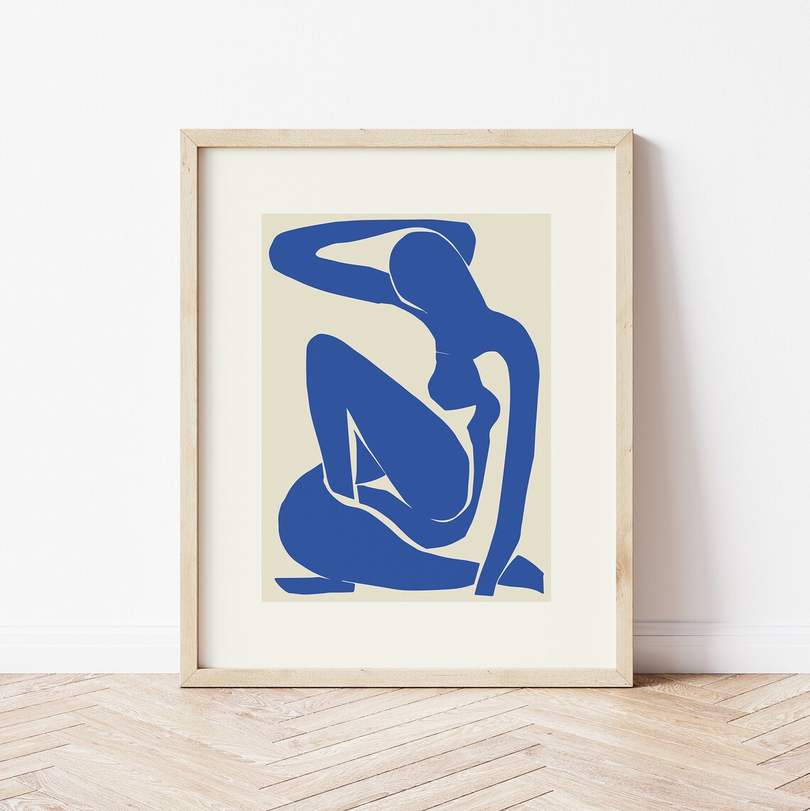 Henri Matisse Blue Nude Abstract Cut-Out Figure Fine Art Poster