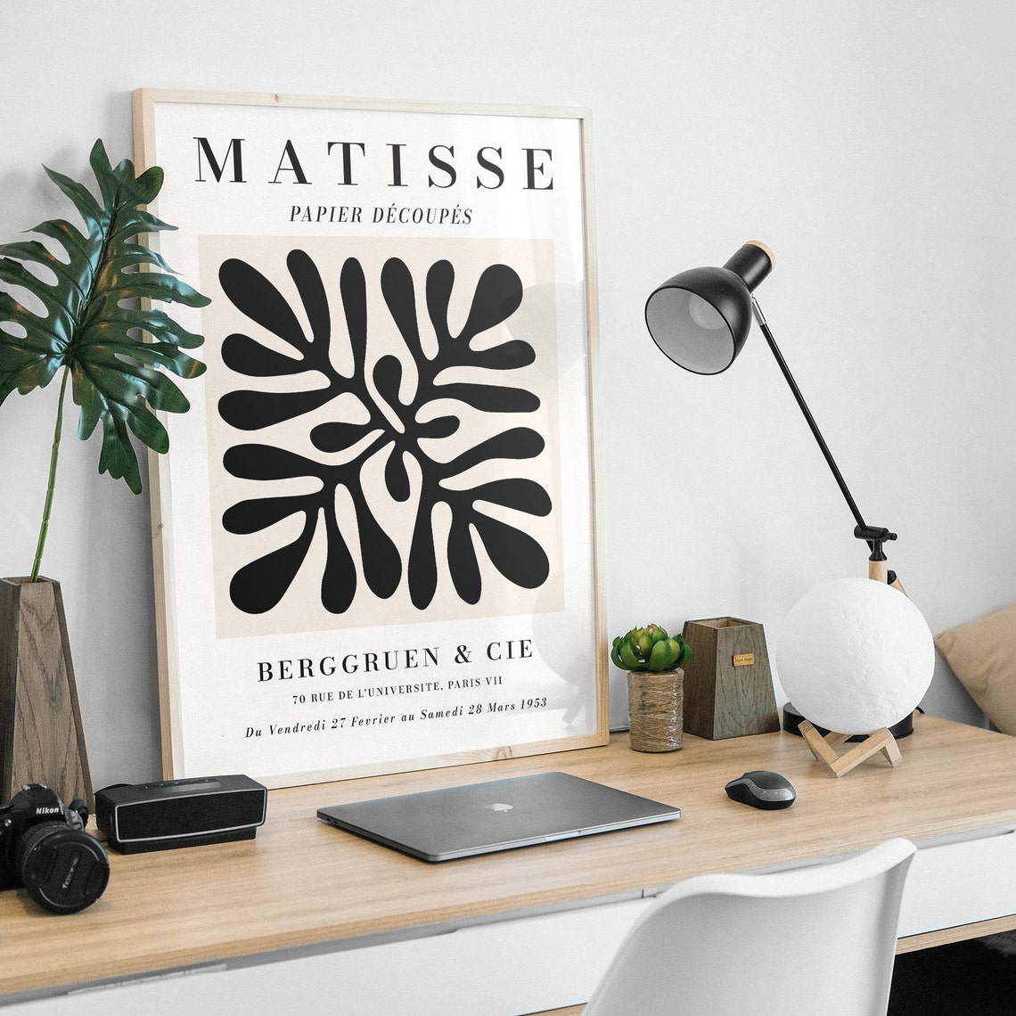 Matisse Papiers Decoupes Berggruen Paris 1953 Exhibition Art Print - Image 4
