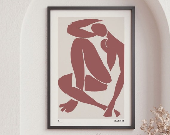 Matisse Red Nude Matisse Cut Outs Nude Figures Home Decor Papiers Decoupes