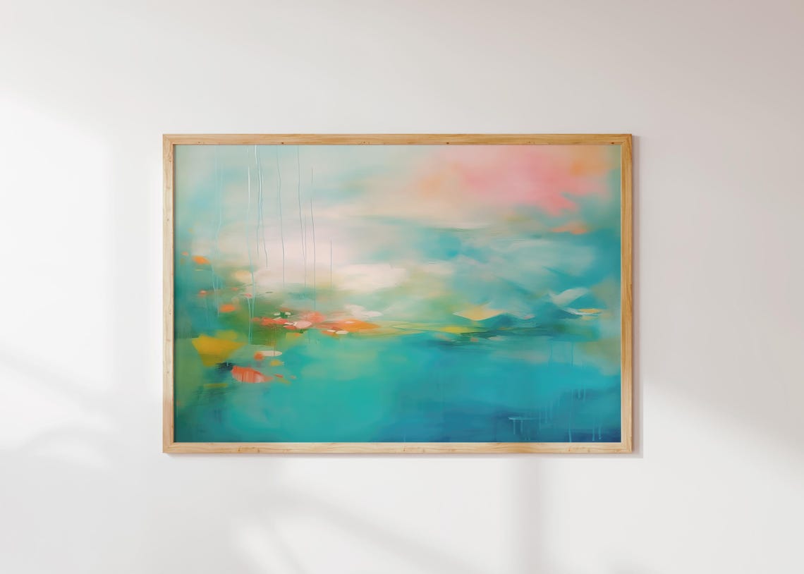 Art Colorful Abstract Art Prints Living Room Decor Bold Colorful Prints Abstract Art Prints Green 365 - Image 2