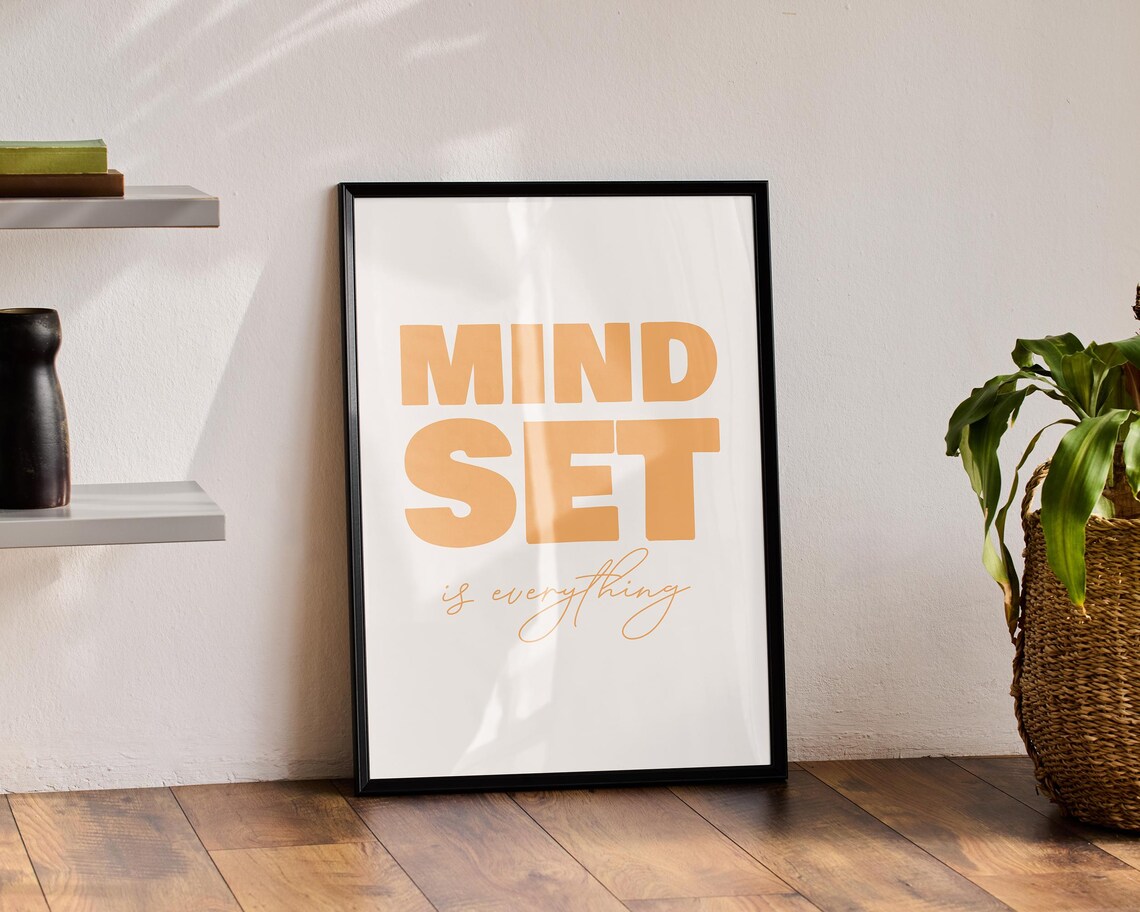Motivational Retro 90s Typography Poster - Image 4