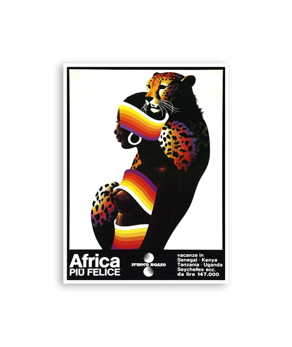 Africa Travel Poster African Wall Art Print Xr2381
