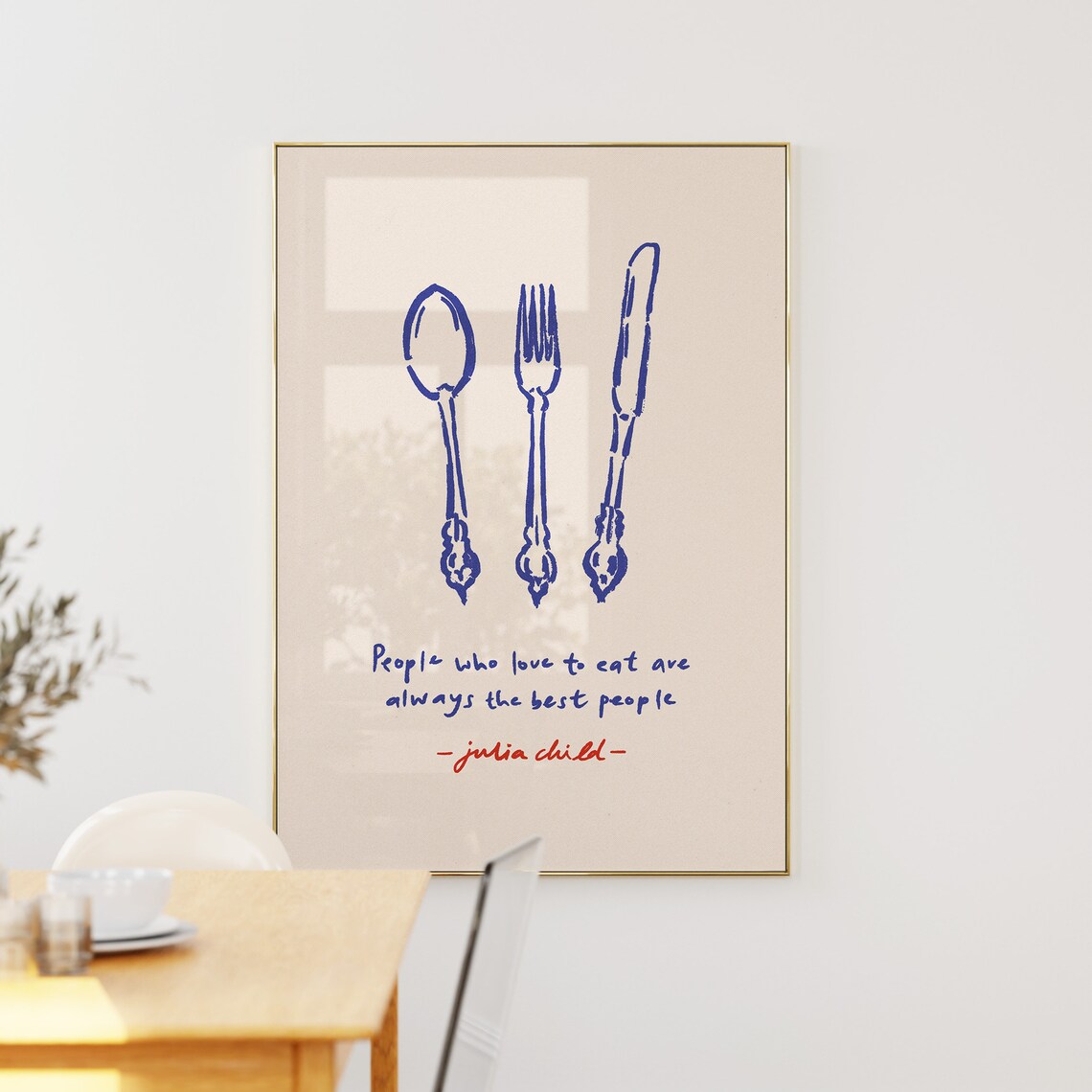 Julia Child Quote Print, Vintage Kitchen Sayings - Image 5