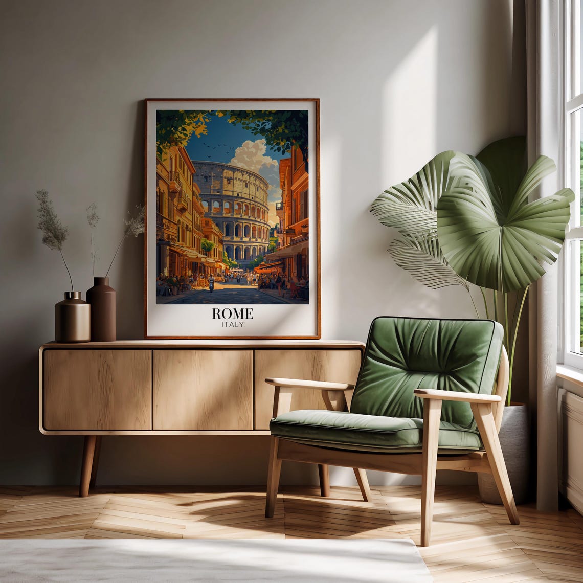 Rome Italy Travel Wall Art Print - Image 2