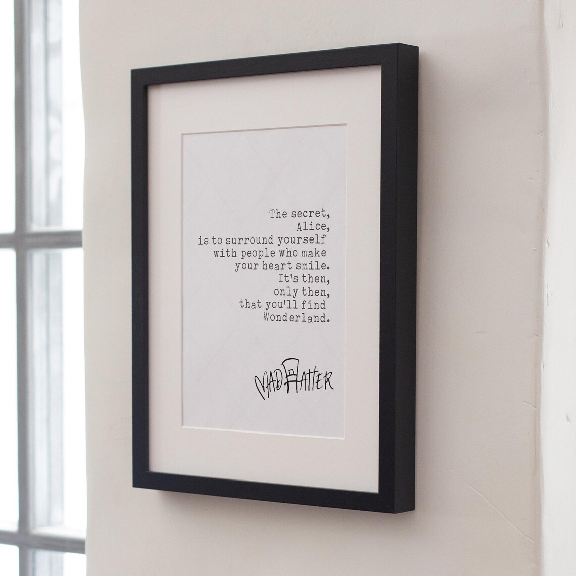 Alice In Wonderland Quote, Reading Nook Art Print - Image 4