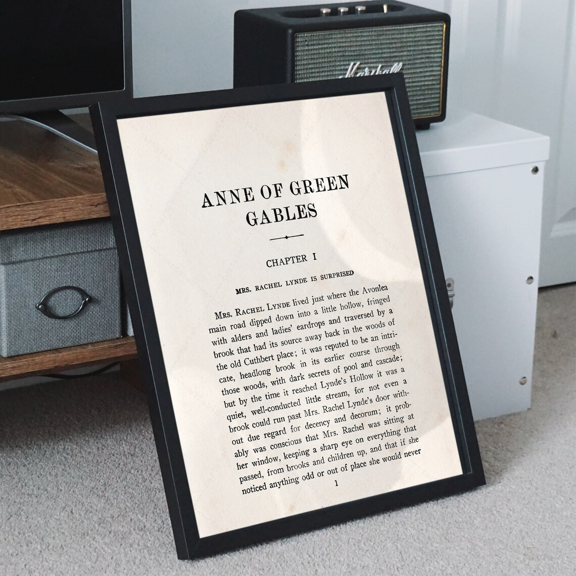 Anne Of Green Gables, Book Lover Poster Print - Image 3