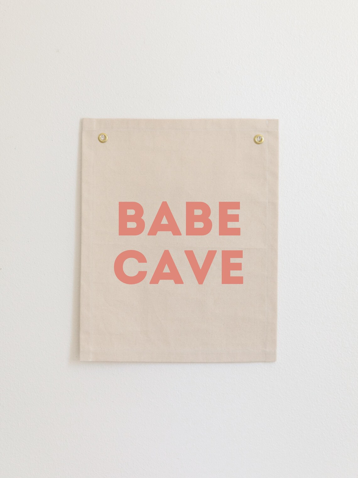 Babe Cave Nursery Wall Art, Modern Girl Room Decor