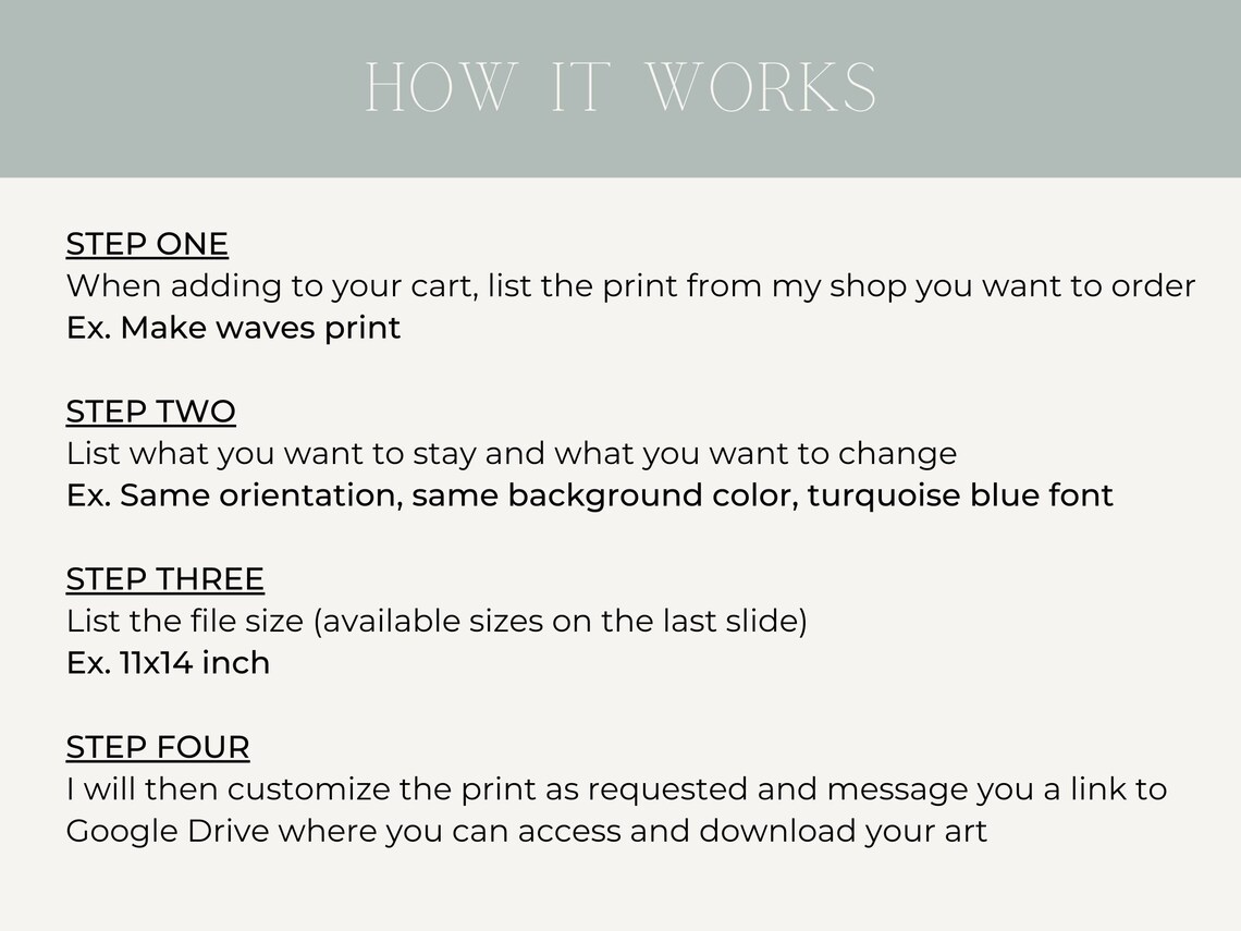 Custom Beach Nursery Decor, Boho Surf Poster - Image 2