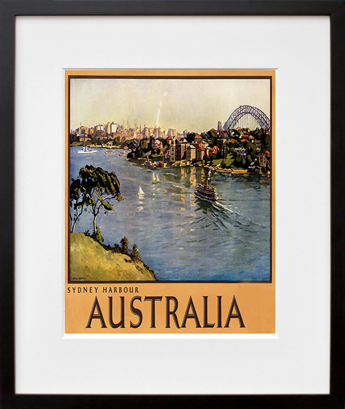 Australia Vintage Travel Poster, Home Wall Decor - Image 2