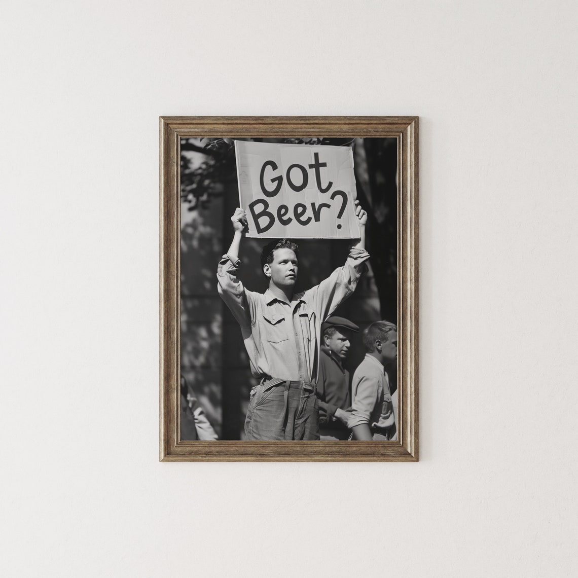 Got Beer Sign Vintage Funny Man Cave Brewery Decor Photo Poster - Image 2