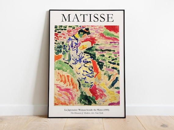 Matisse La Japonaise Art Poster, Home Decor