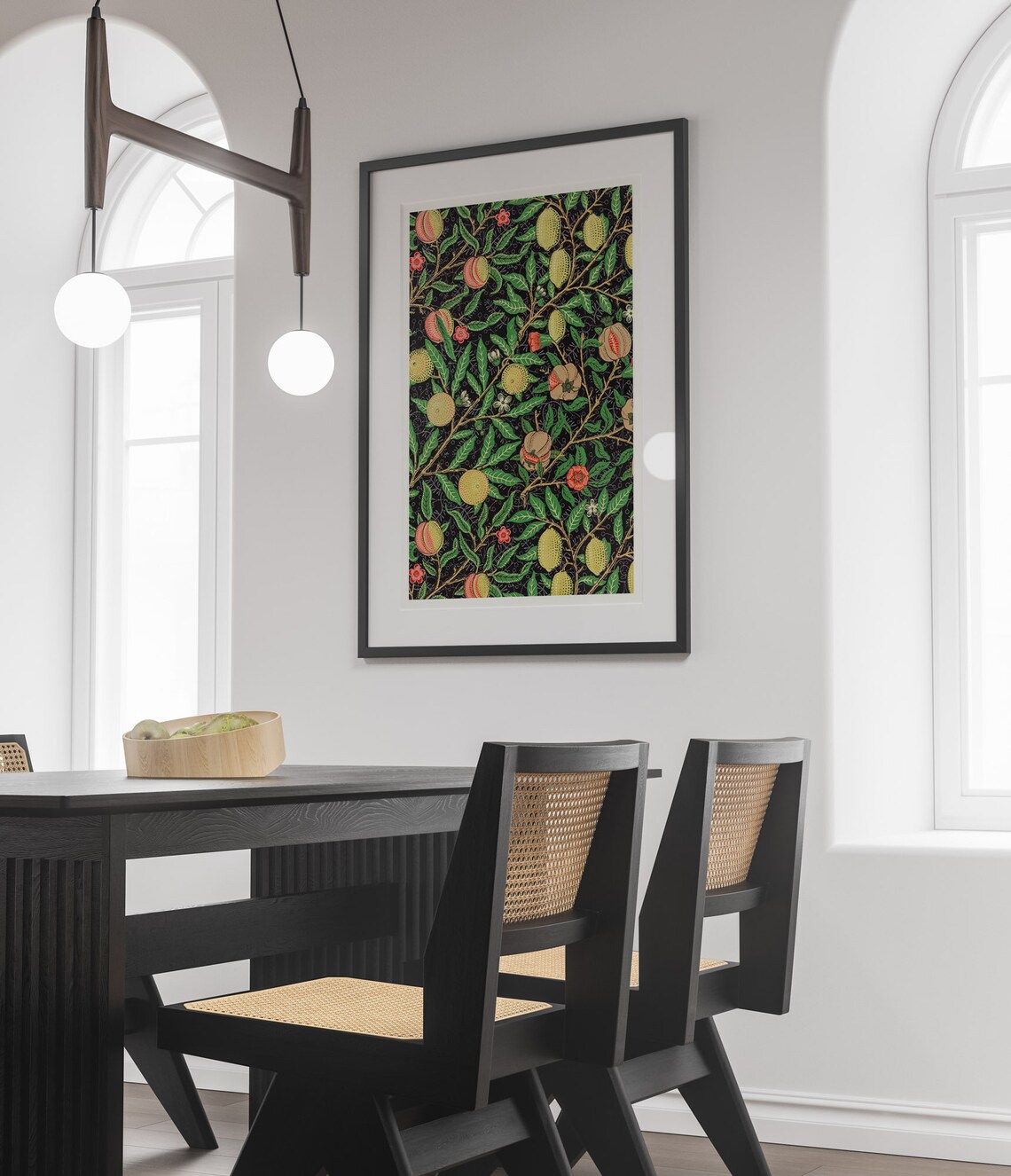 William Morris Exhibition Poster, Fruit Pattern Art Nouveau - Image 3