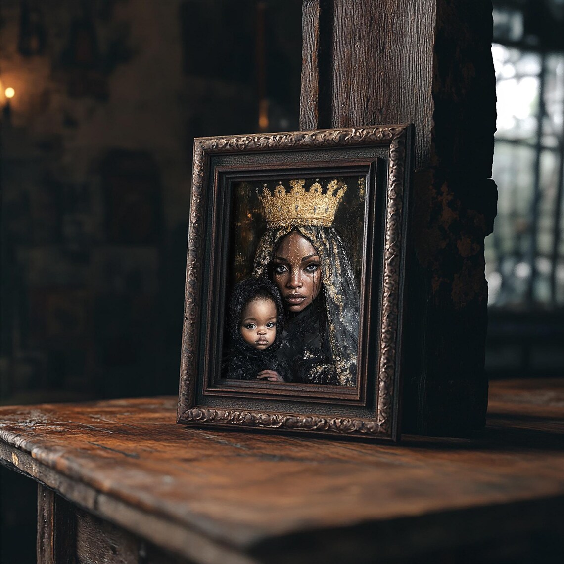 Erzulie Fine Art Print, Voodoo Goddess Art Print