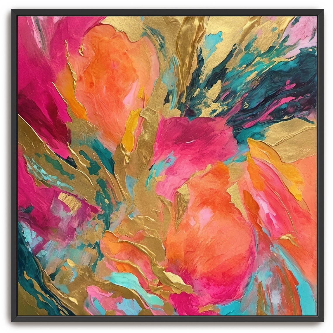 Afterglow Abstract Acrylic Art Print, Modern Wall Decor - Image 5