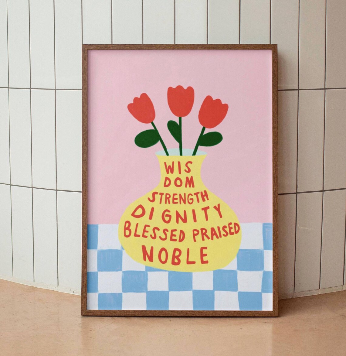 Proverbs 31 Woman Coquette Christian Art Print - Image 3