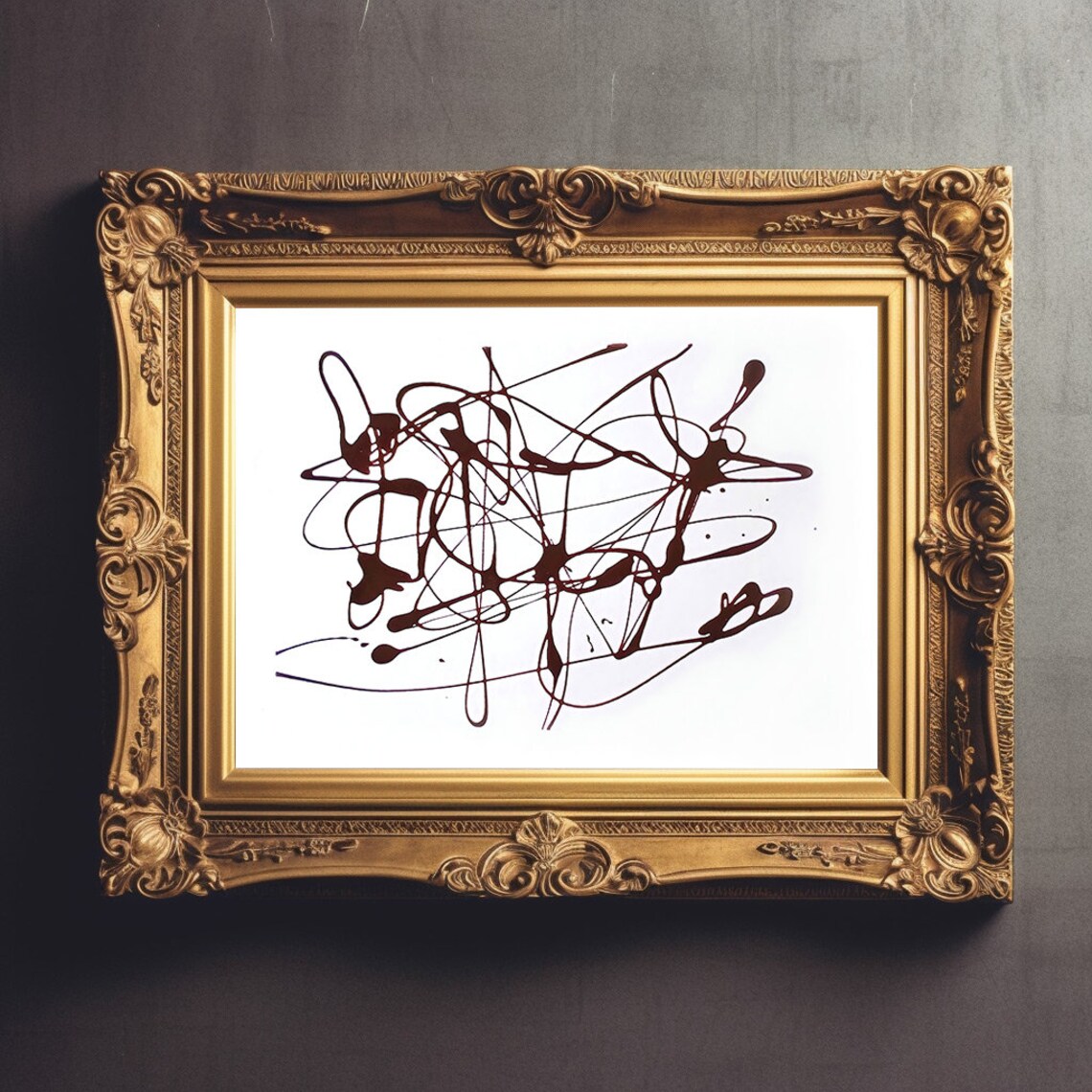 Abstract Scribble Line Art, Minimalist Art Print - Image 3