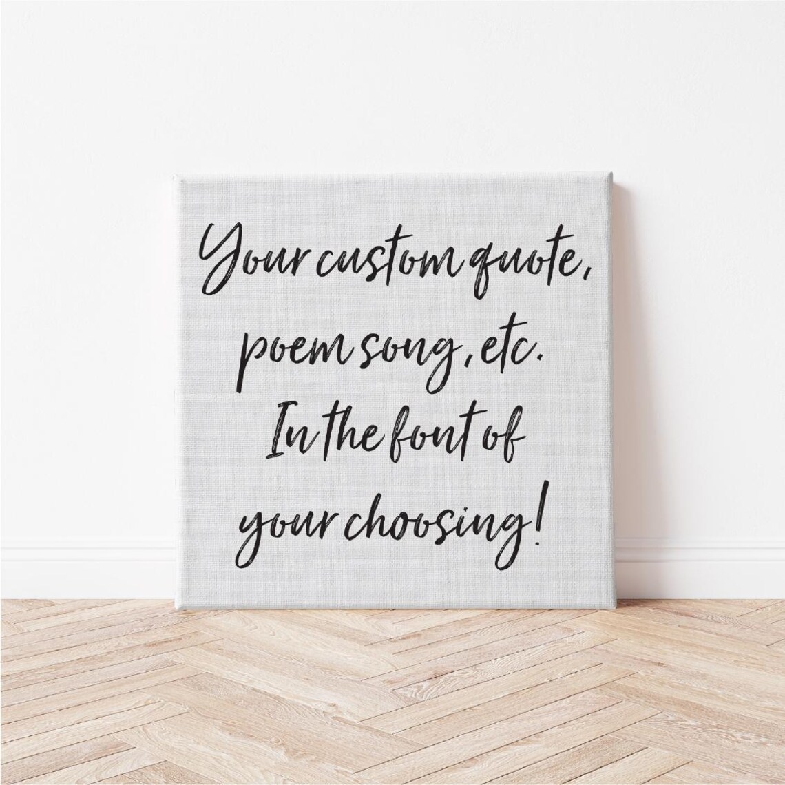Custom Quote Personalized Sign, Typography Quote - Image 3