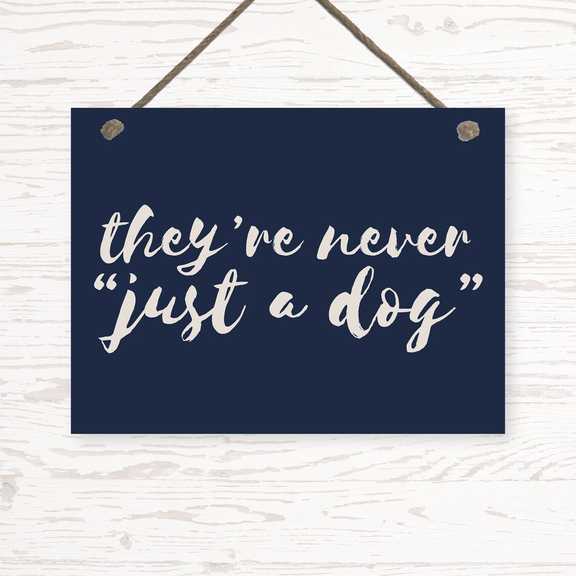 Dog Person Gift, Funny Dog Wall Art Print for Pet Parents - Image 2