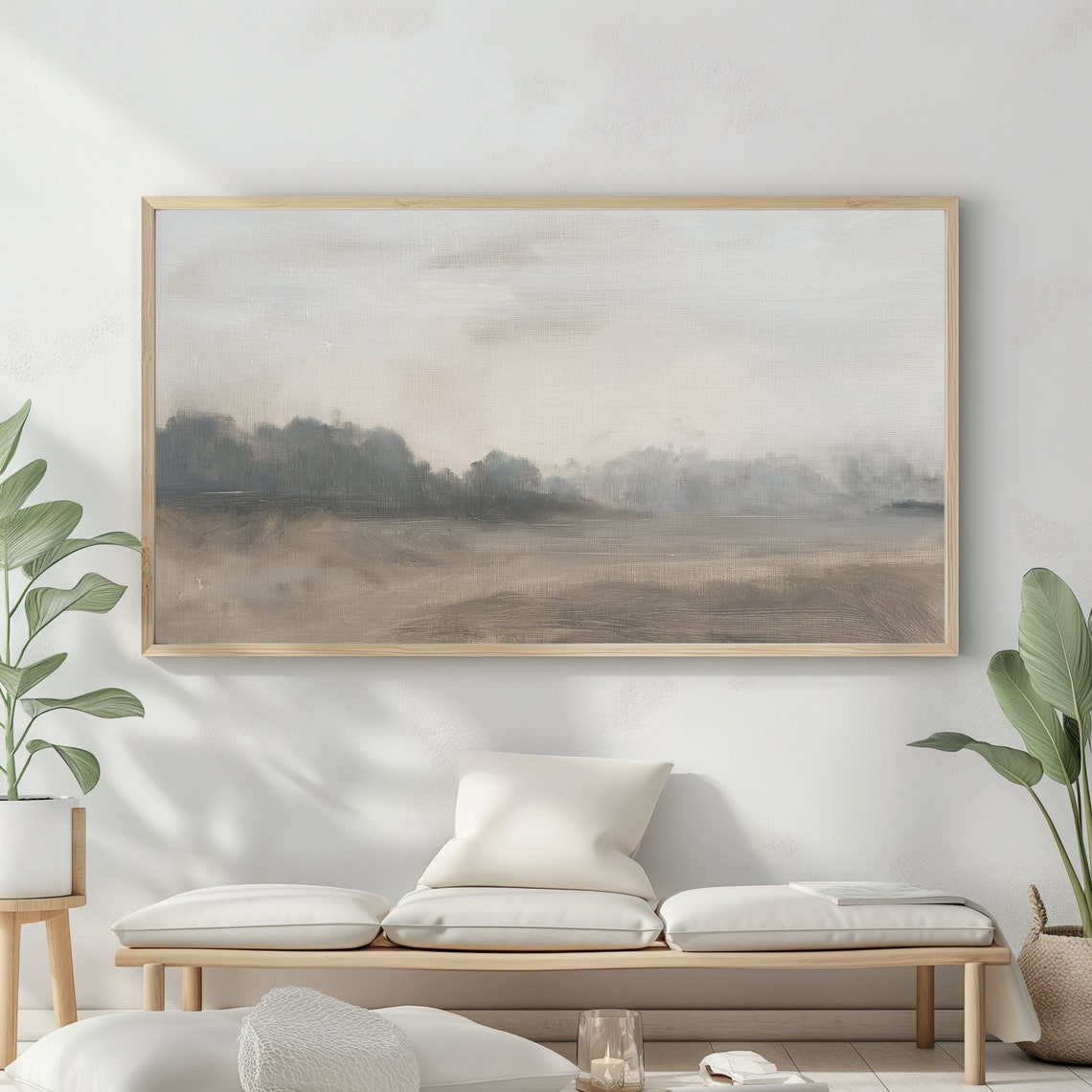 Frame Tv Art Moody Abstract Tv Art Minimalist Art - Image 2