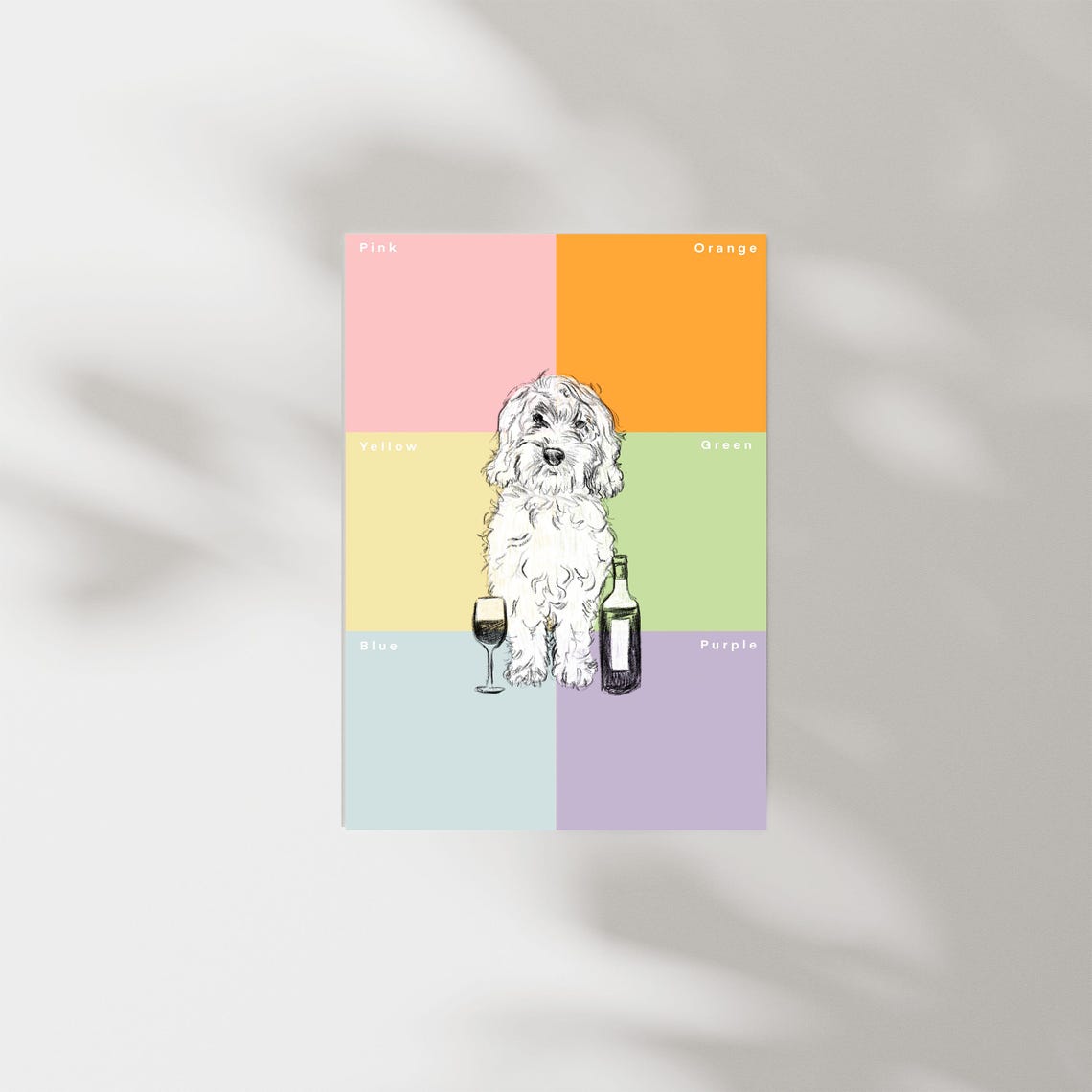 Customisable Cockerpoo Classic Travel Poster - Image 4