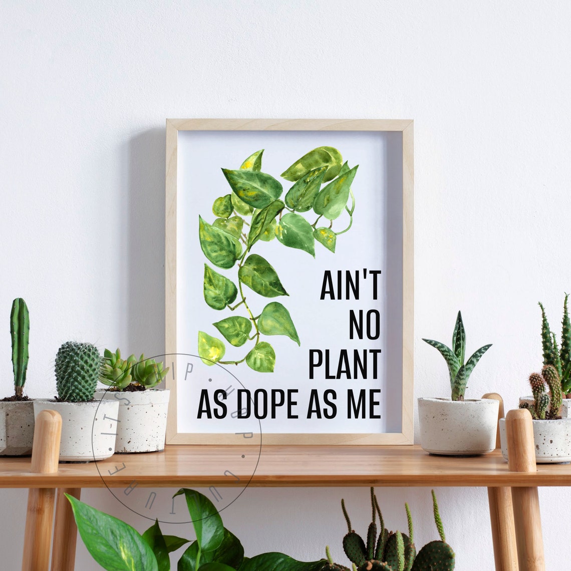 Aint No Plant As Dope As Me Plant Pun Hip Hop Plant Poster Rap Lyrics Plant Poster Music Plant Puns Poster Funny Plant Saying Plant Pun Art