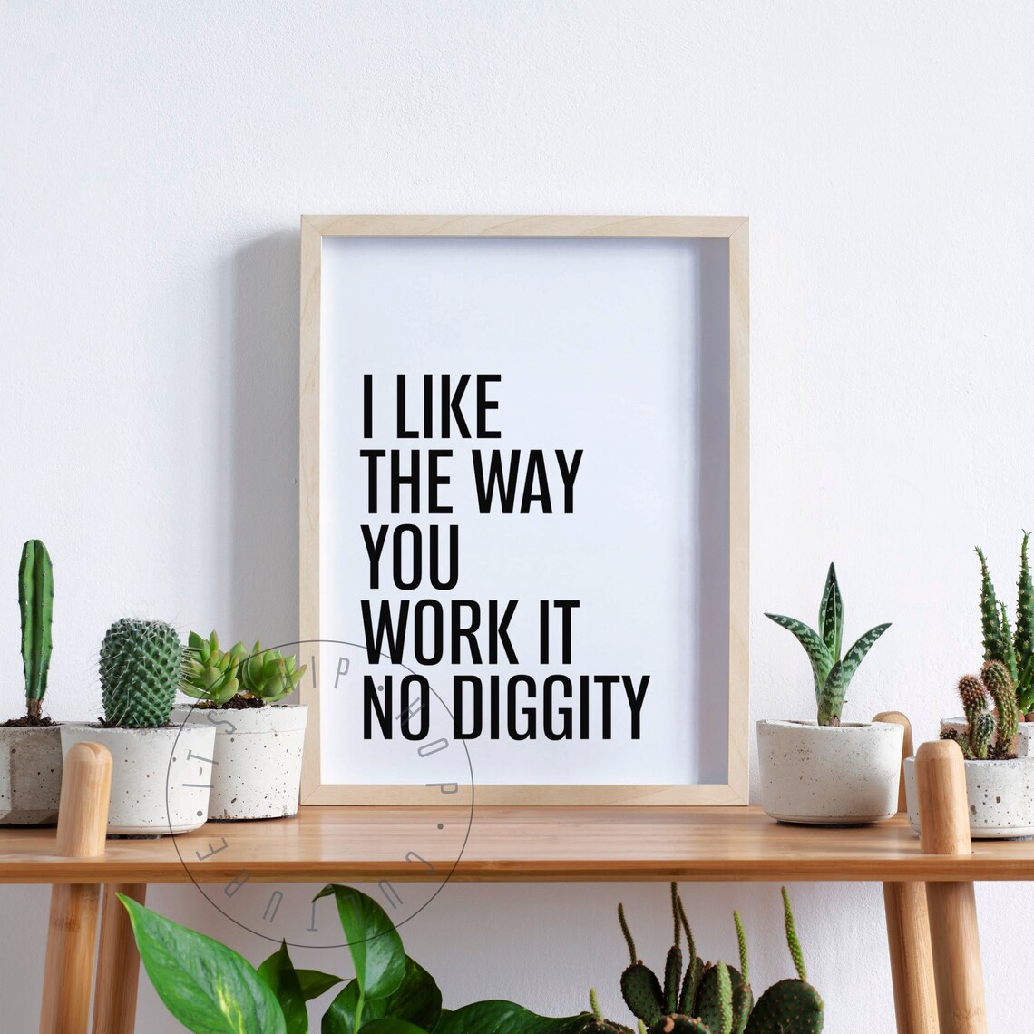 I Like The Way You Work It No Diggity Bold Hip Hop Lyrics Poster - Image 5