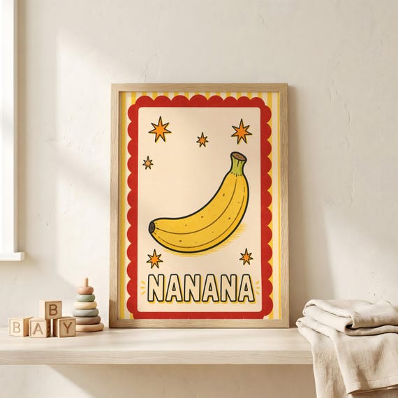 Toddler Boy Nursery Wall Art, First Word Art Print